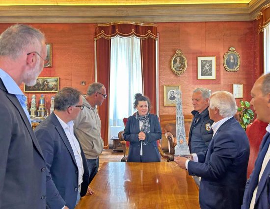 Viterbo - Consegna bozzetto n.1 di Dies Natalis