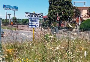Viterbo - L'insegna dell'Aero club