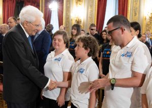 Roma - La carovana "Back Home" di Juppiter ospite da Sergio Mattarella