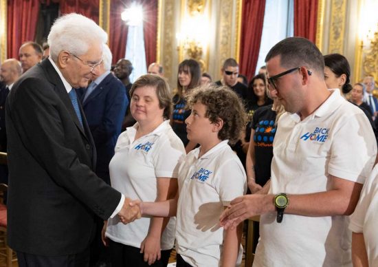 Roma - La carovana "Back Home" di Juppiter ospite da Sergio Mattarella