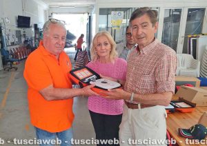 Montalto di Castro - Consegna defibrillatori automatici esterni