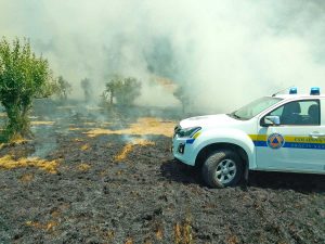 San Lorenzo Nuovo - Incendio in località Metata