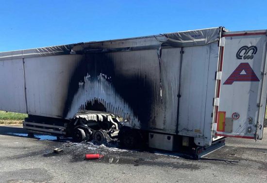 Acquapendente - Vasto incendio in località Campo Morino