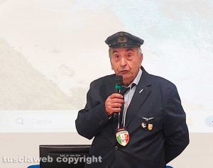 Scuola Marescialli di Viterbo - Raduno degli ex Vam - Alberto Mirabella presidente dell'associazione Vam per sempre