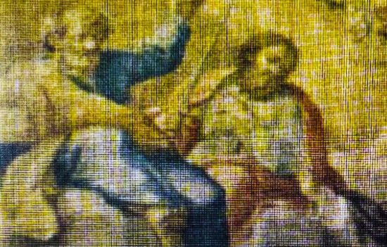 Gallese - Arazzo apparizione santi Pietro e Paolo