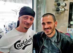 Gianni Ferretti con Leonardo Bonucci