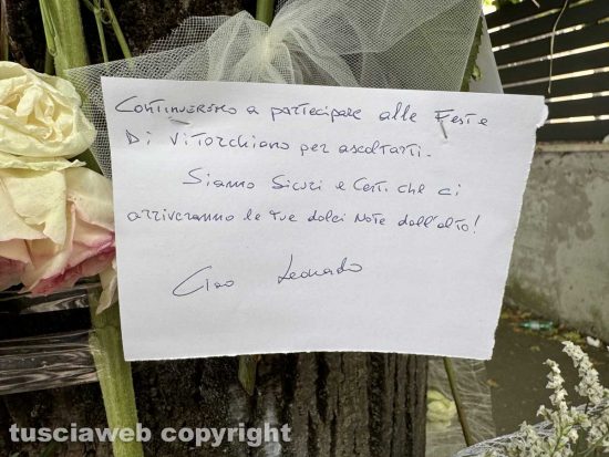 Viterbo - Viale Trieste - Il luogo dove Leonardo Cristiani ha perso la vita