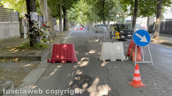 Viale Trieste - Sotto sequestro il tratto di strada che precede il luogo dove ha perso la vita Leonardo Cristiani