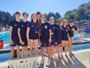 Sport - Nuoto club Viterbo - Tutti gli atleti in azione a Termoli