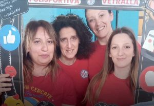 Lo staff della Polisportiva Vetralla Volley