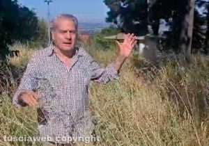 Giovanni Arena nella giungla del parco Norma Cossetto