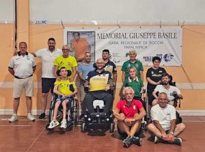 Viterbo - Gara regionale boccia paralimpica “Memorial Giuseppe Basile”