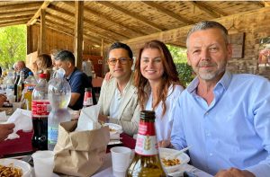 Andrea Micci, Susanna Ceccardi e Fabio Bartolacci