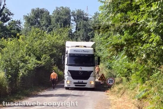 Strada Filante - La ripresa dei lavori la mattina del 12 giugn