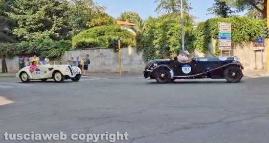 Viterbo - Il passaggio della Mille Miglia
