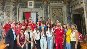 Orte - Gli studenti vincitori delle Olimpiadi di primo soccorso ricevuti in comune