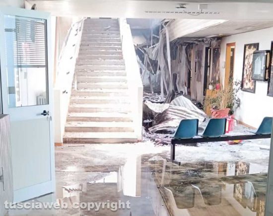Rogo alla facoltà di agraria - I gravi danni prodotti dall'incendio