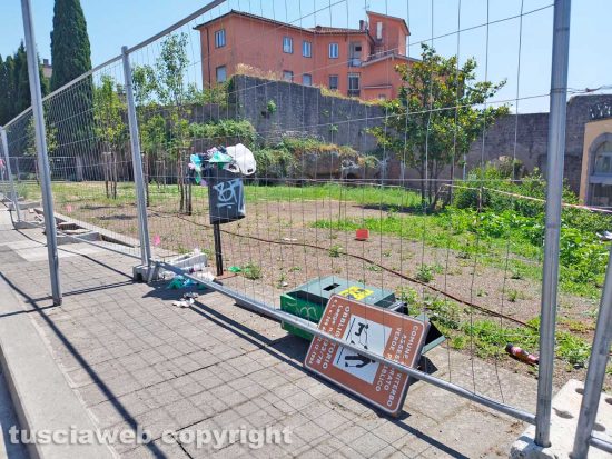 Viterbo - Le condizioni di Porta Murata