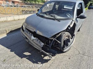 Montefiascone - Scontro sulla Umbro Casentinese