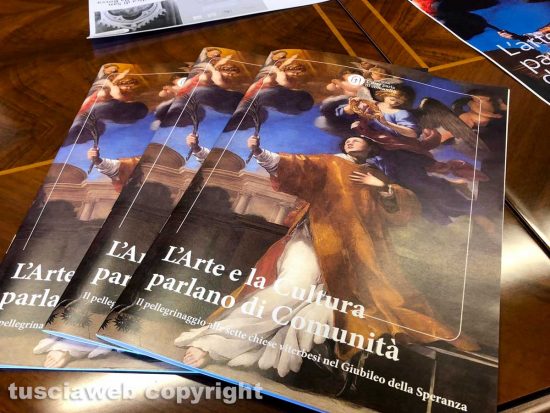 Viterbo - La presentazione del progetto “L’arte e la cultura parlano di comunità: il pellegrinaggio alle sette chiese viterbesi nel giubileo della speranza”