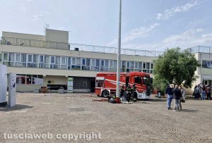 Unitus - La facoltà di agraria il giorno dopo l'incendio