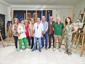 Viterbo - Inaugurato il murales sulla realtà femminile all’Istituto Orioli