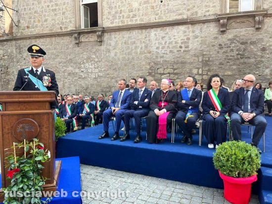 Viterbo - La festa dell'Arma dei carabinieri