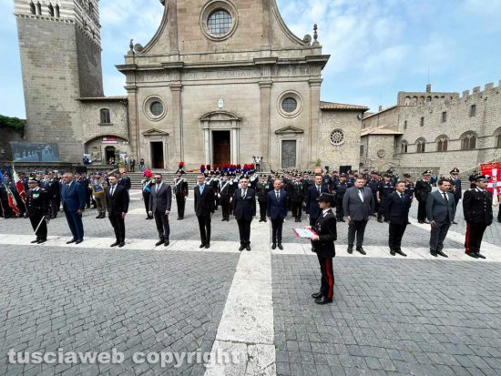 Viterbo - La festa dell'Arma dei carabinieri