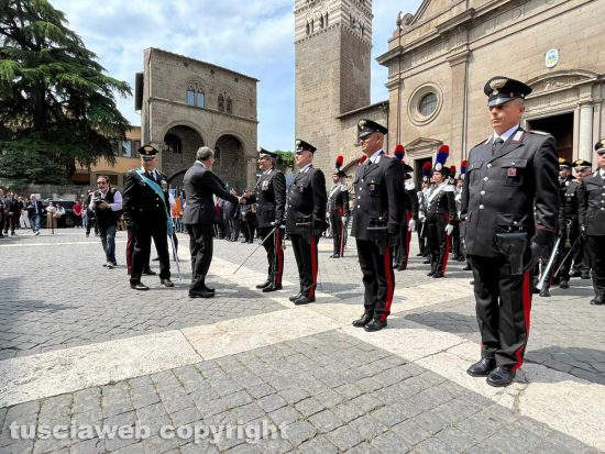Viterbo - La festa dell'Arma dei carabinieri