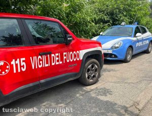 Vigili del fuoco e polizia