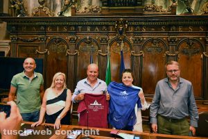 Viterbo - La presentazione del Trail dei papi