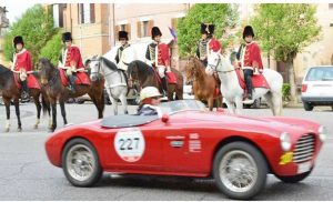 La "1000 Miglia 2025" arriva a Ronciglione