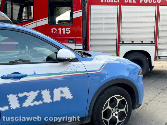 Polizia e vigili del fuoco - Immagine di repertorio