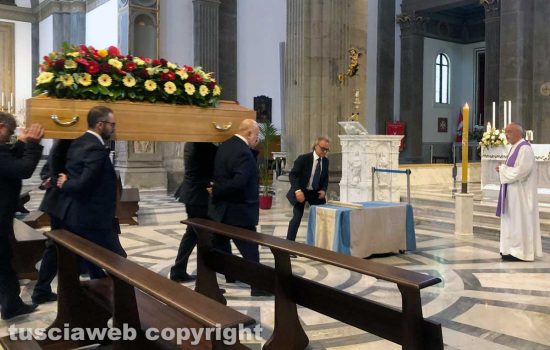 Viterbo - La Quercia - I funerali di Claudio Ceccobelli