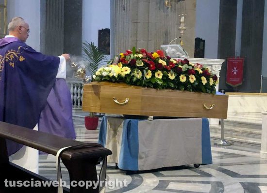 Viterbo -La Quercia - I funerali di Claudio Ceccobelli