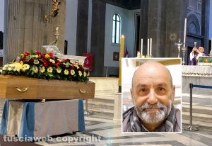 Viterbo - La Quercia - I funerali di Claudio Ceccobelli