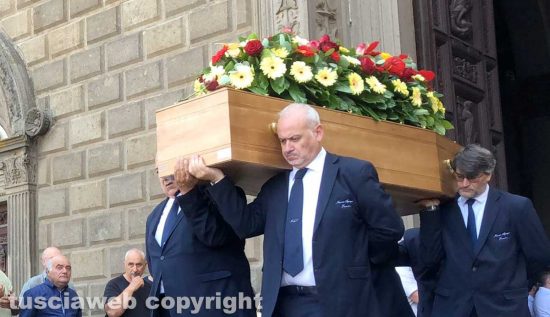 Viterbo - La Quercia - I funerali di Claudio Ceccobelli