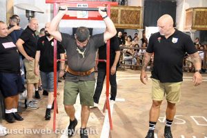 Facchini di Santa Rosa la prima giornata di prove