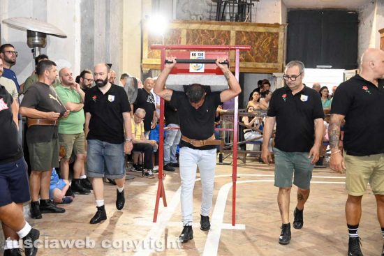 Facchini di Santa Rosa la prima giornata di prove