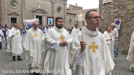 Viterbo - La processione del Corpus Domini