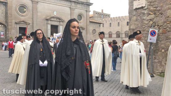 Viterbo - La processione del Corpus Domini