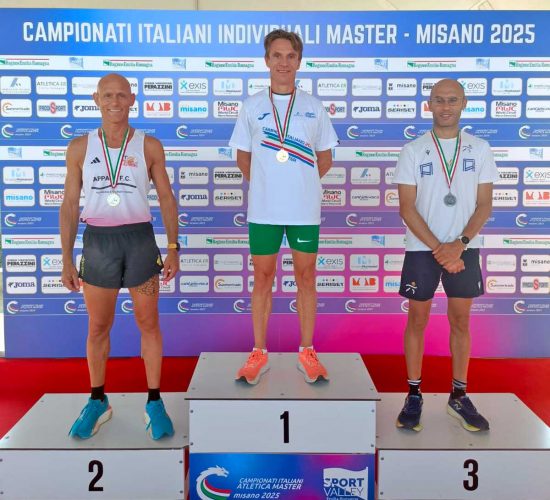 Sport - At Running sul podio dei campionati italiani individuali