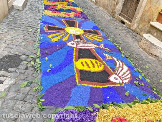Civita Castellana - L’infiorata del Corpus Domini