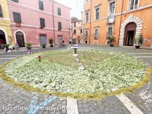 Civita Castellana - L’infiorata del Corpus Domini