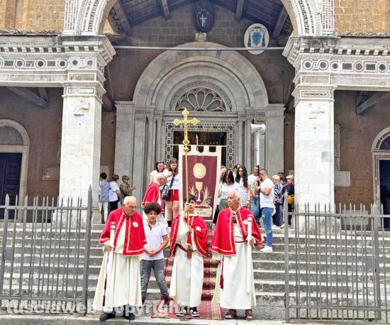 Civita Castellana - L’infiorata del Corpus Domini