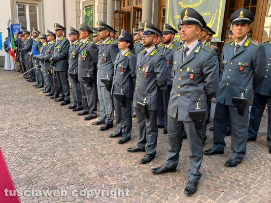Viterbo - I festeggiamenti del 251esimo anniversario della fondazione della guardia di finanza