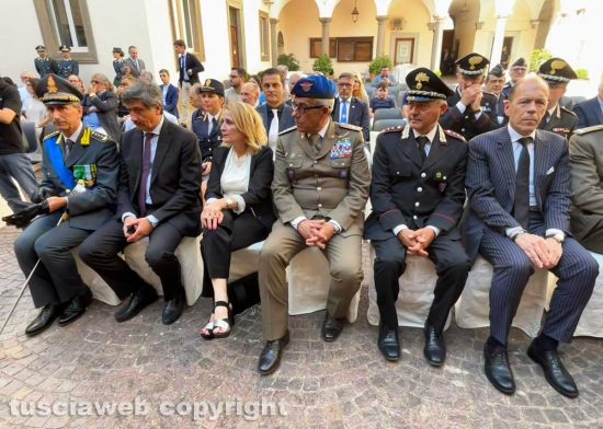 Viterbo - I festeggiamenti del 251esimo anniversario della fondazione della guardia di finanza