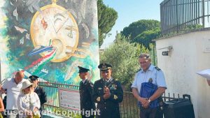 "Il volo: sogno, mito, leggenda, realtà" nuovo murale a Sant'Angelo di Roccalvecce