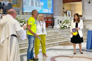 Grandi cammini, Viterbo all'evento alla basilica di Bonaria a Cagliari