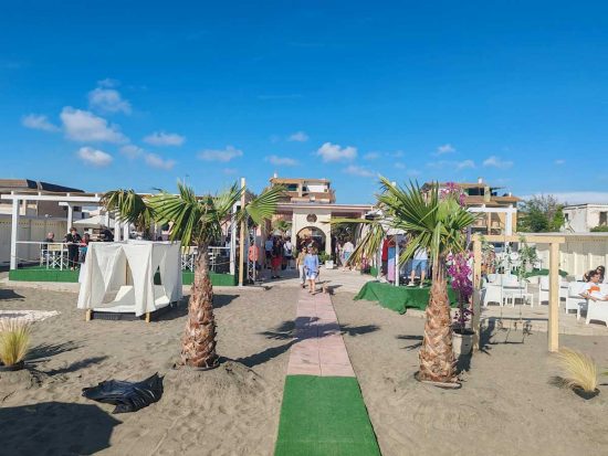 Tarquinia - Tarquinia Lido, inaugurato lo stabilimento balneare "Bonita".